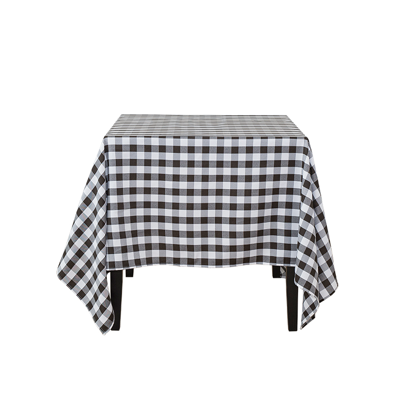 Manteles tejidos a cuadros rectangulares para fiesta de picnic de 70x70''