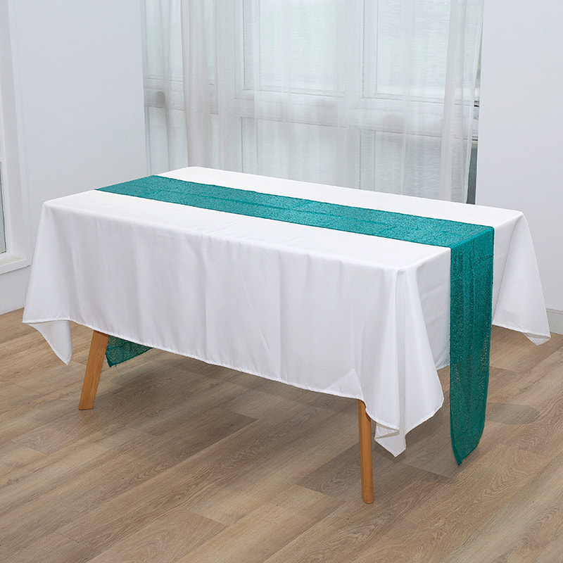 Bandera de mesa de lentejuelas