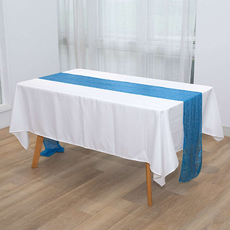 Bandera de mesa de lentejuelas